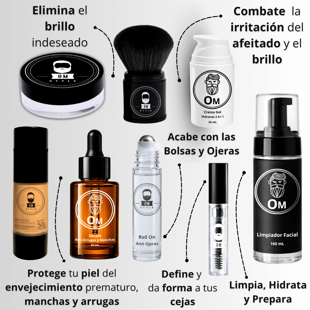 Oily Skin Kit + Anti-Aging + Eyebrows