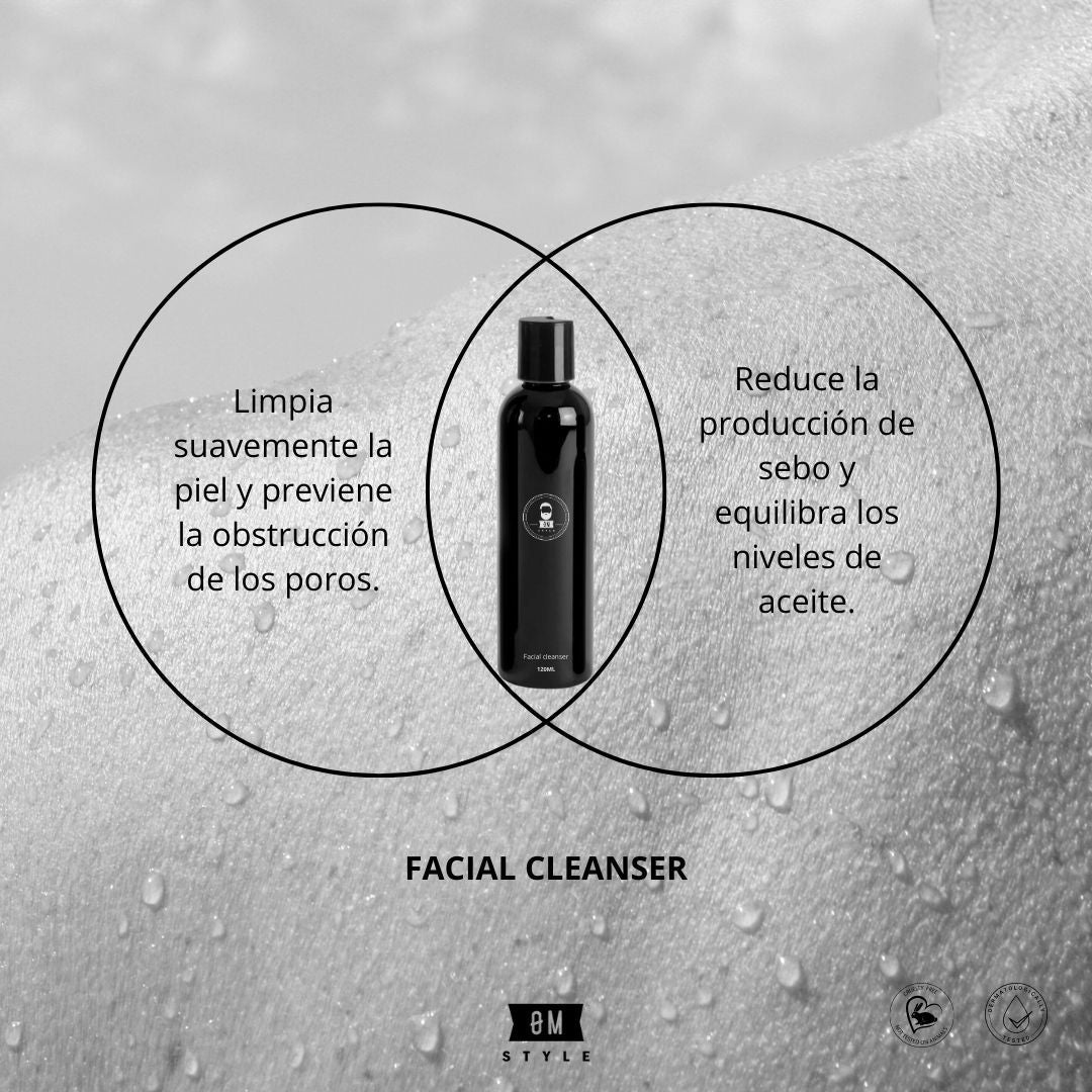 Limpiador facial - piel grasa - OM Style Mexico