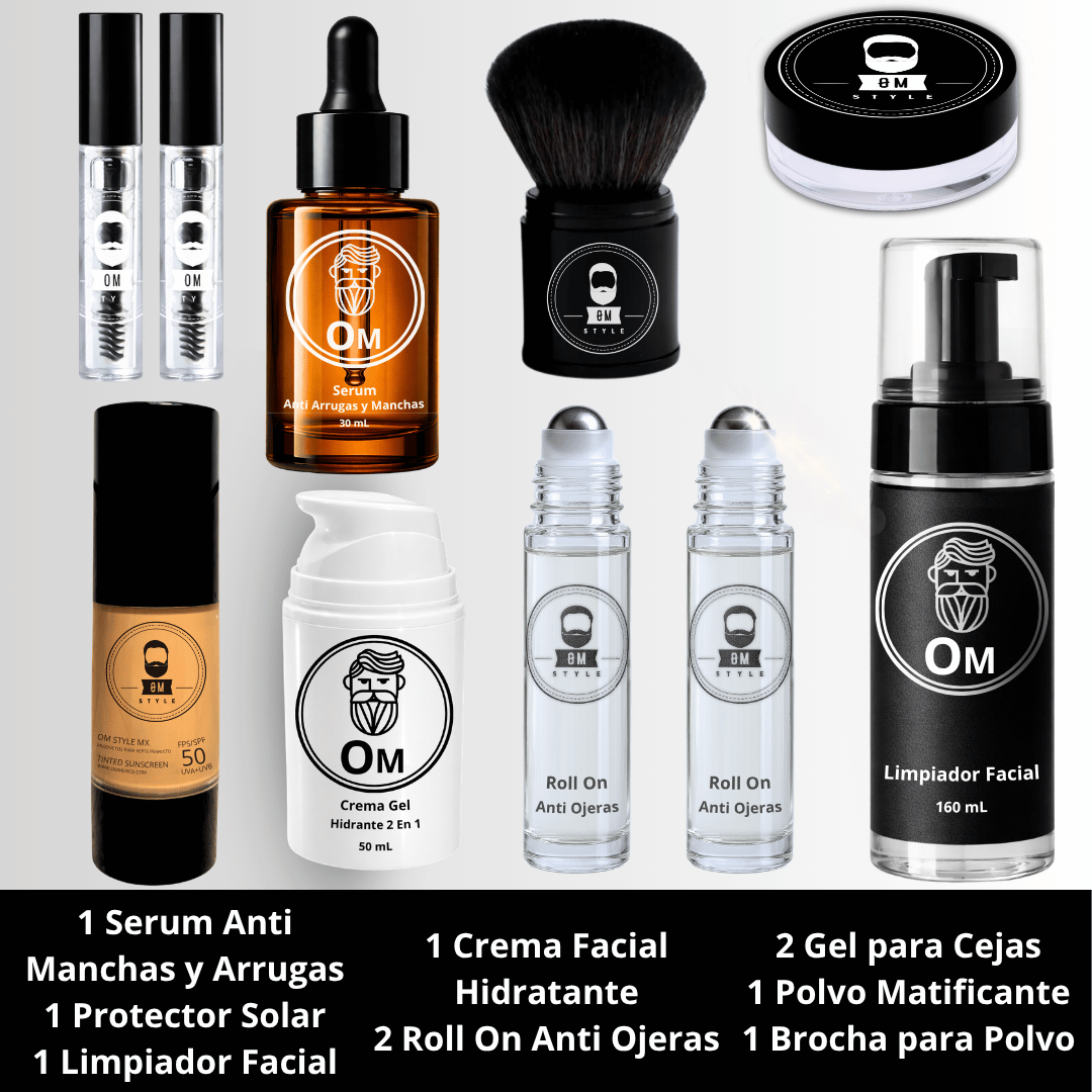 Oily Skin Kit + Anti-Aging + Eyebrows