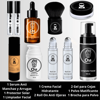 Oily Skin Kit + Anti-Aging + Eyebrows