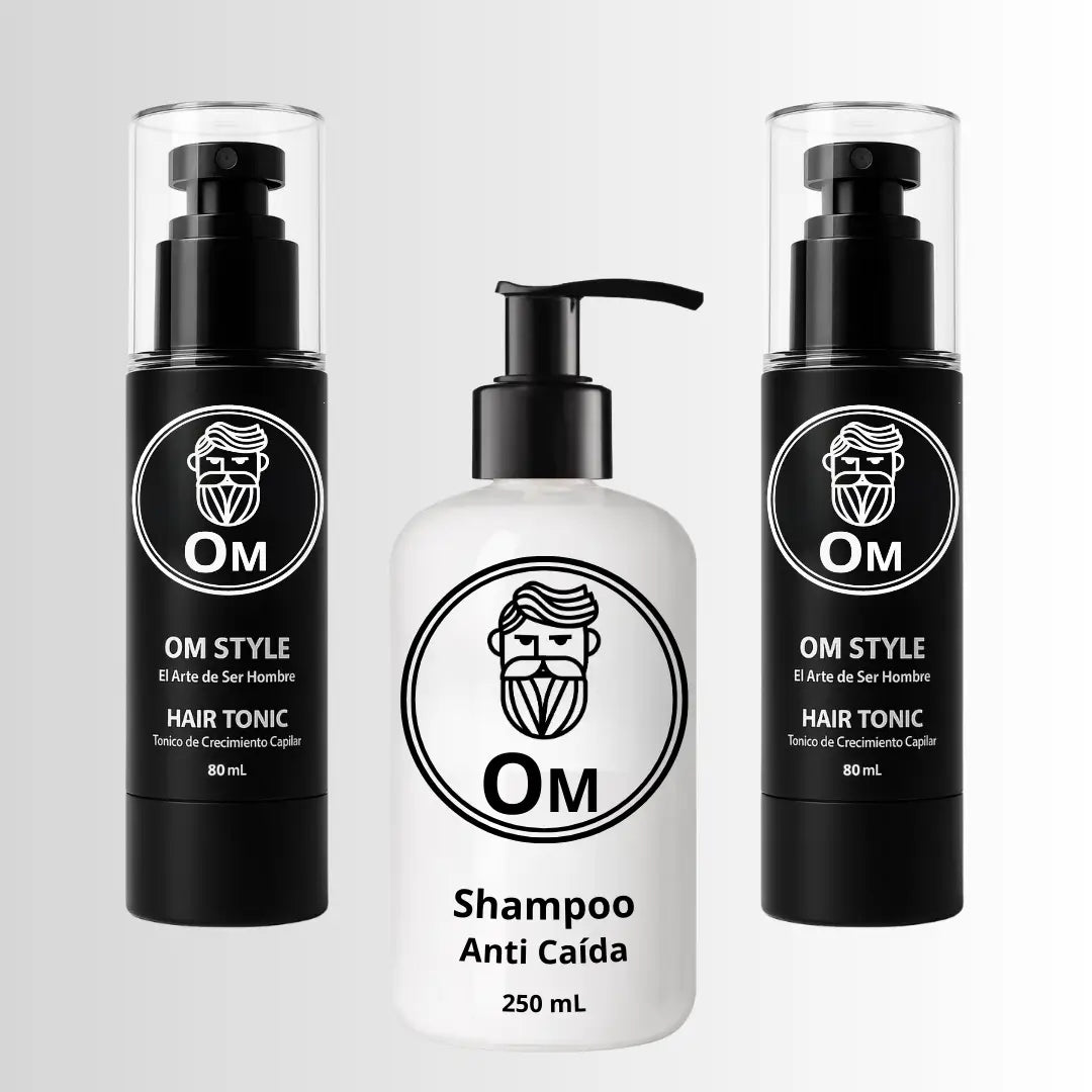 Kit Crecimiento Capilar + Anticaída - 2 Hair Tonic + 1 Shampoo