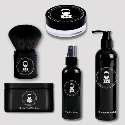 Oily Skin Kit: Matte, Anti-shine, Anti-Acne, Pore and Blackhead Reduction,