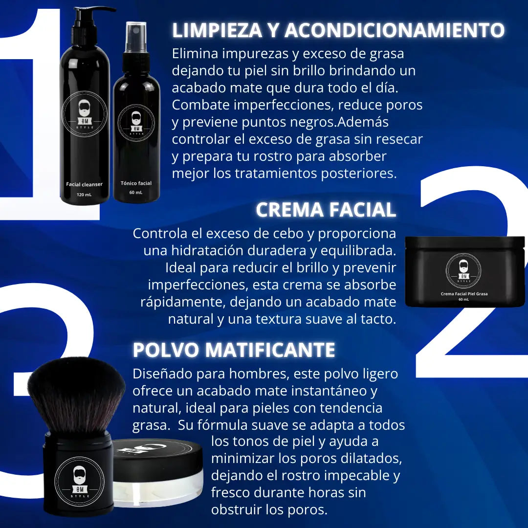 Kit Piel Grasa: Matizante Anti-imperfecciones