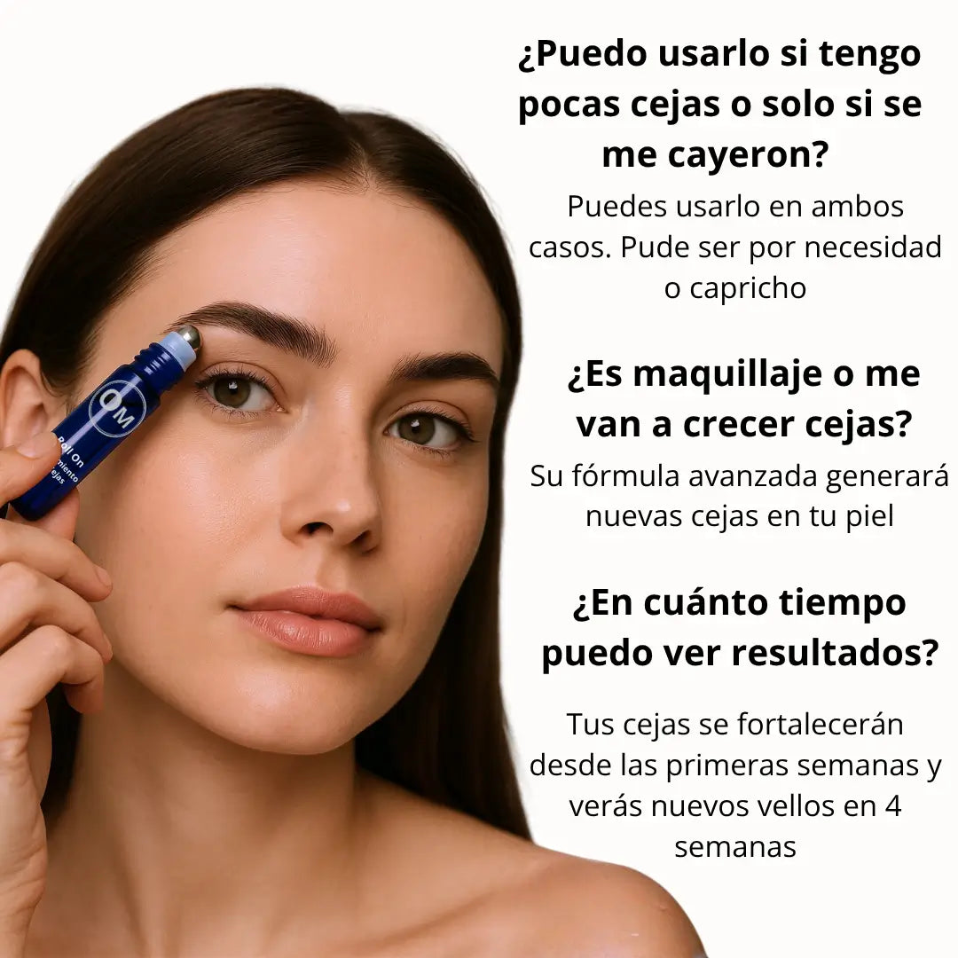 Roll On de Crecimiento de Cejas